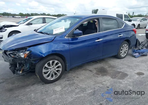 2019 Nissan Sentra Sv из США, поврежденный, VIN 3N1AB7AP8KY223823